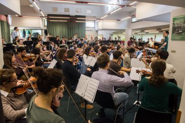 11-10-2015 Prove – Giampaolo Pretto maestro per l’orchestra